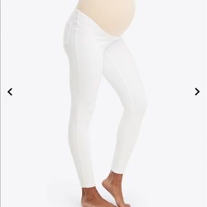 Spanx denim white jean leggings